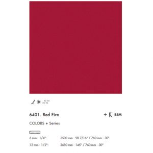 Krion 6401 Red Fire