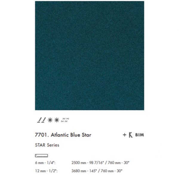 Krion 7701 Atlantic Blue Star