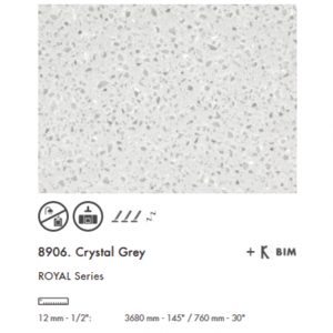 Krion 8906 Crystal Grey