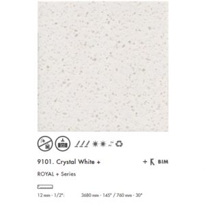 Krion 9101 Crystal White +