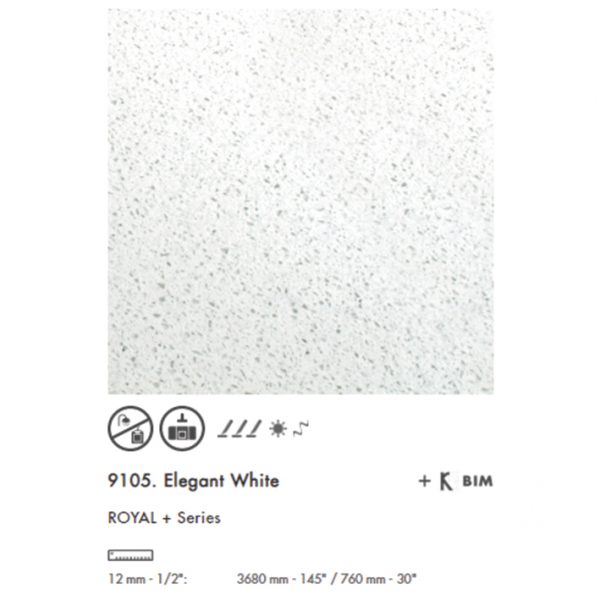 Krion 9105 Elegant White