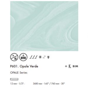 Krion P601 Opale Verde