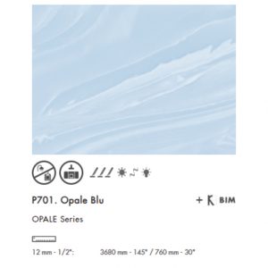 Krion P701 Opale Blu