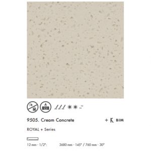 Krion 9505 Cream Concrete