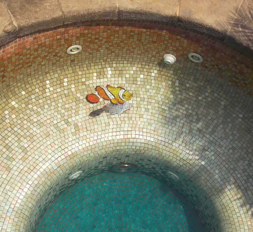 Mosaicos venecianos para alberca Kolorines Colección Orum