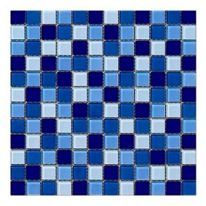 Malla Cristal Azul Brillo 29.8x29.8