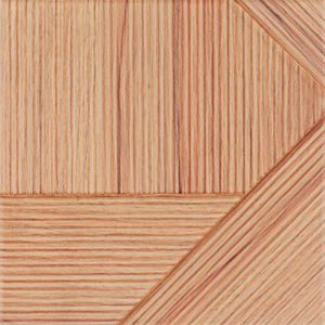 Stripes Mix Teak 25X25