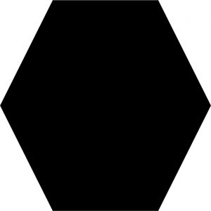 Hexaline Black 21.5X25