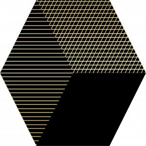 Hexaline Mix Black 21.5X25