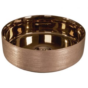 Lavabo Heller Rose Gold 36x36x12