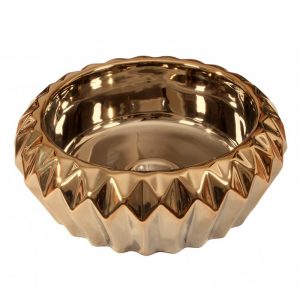 Lavabo Selene Light Gold 40,5x40,5x15