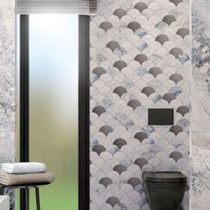 Mosaico Baikal Blue 27.0X21.2 - Caja de 6 piezas (0.34344 m²)