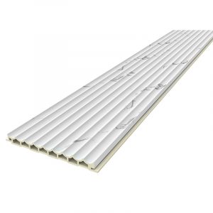Fix Deco Waves Carrara White Matt 12.7X260
