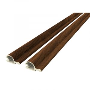 Fix Flexi Curve Wallnut 5X260