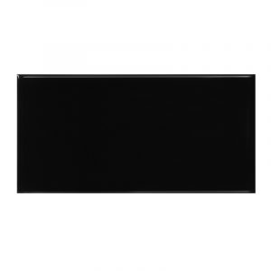 Soho Negro Brillo 10x20
