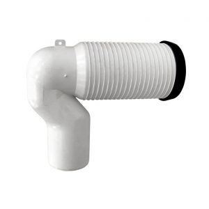 Codo Evacuacion Inodoro Salida Orientable Regulable