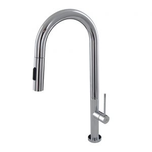 Monomando Urban Stick Fregadero Ducheta Extraible Cromo