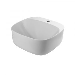 Lavabo 42 Cm Apoyo Sin Rebosadero Arquitect Blanco