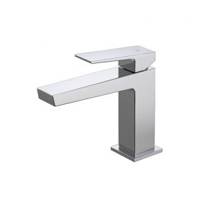 Monomando Lavabo Square Sin Vaciador Cromo