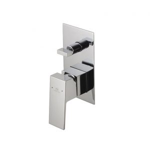 Monomando Square Encastre Baño/Ducha Parte Externa Cromo