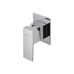 Monomando Square Encastre Ducha Parte Externa Cromo