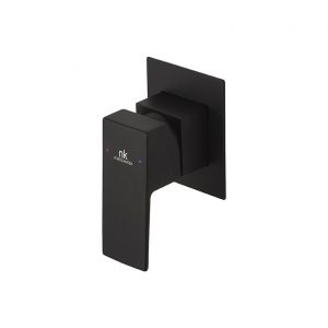 Monomando Square Encastre Ducha Parte Externa Negro