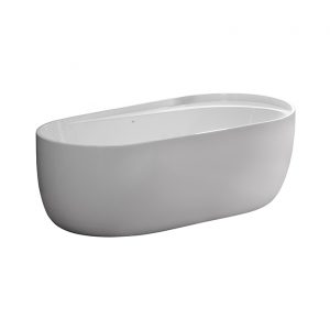 Bañera Liem Center Blanco Brillo