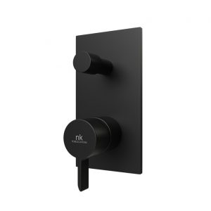 Monomando Oxo Encastre Baño/Ducha Parte Externa Negro