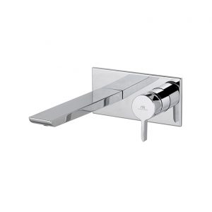 Monomando Oxo Encastre Lavabo Parte Externa Cromo