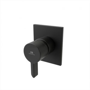Monomando Oxo Encastre Ducha Parte Externa Negro