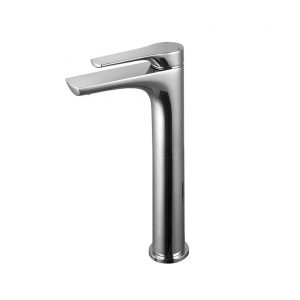 Monomando Curve Lavabo Caño Alto Cromo