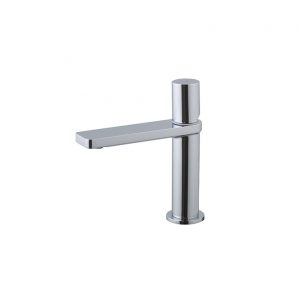 Monomando Forma Lavabo Sin Desague Cromo