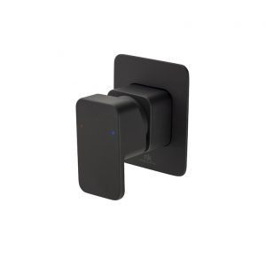 Monomando Lounge Encastre Ducha Parte Externa Negro Mate