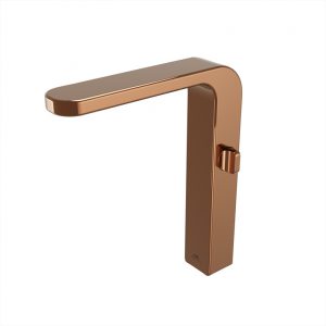 Monomando Lounge Fluid Lavabo Caño Alto Cobre