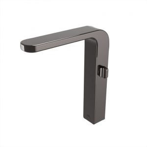 Monomando Lounge Fluid Lavabo Caño Alto Titanio