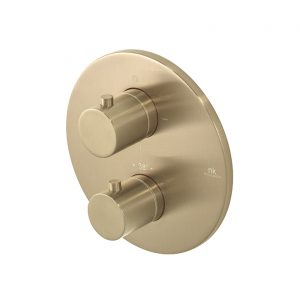 Termostatica Smartbox Rondo Parte Externa Laton Cepillado